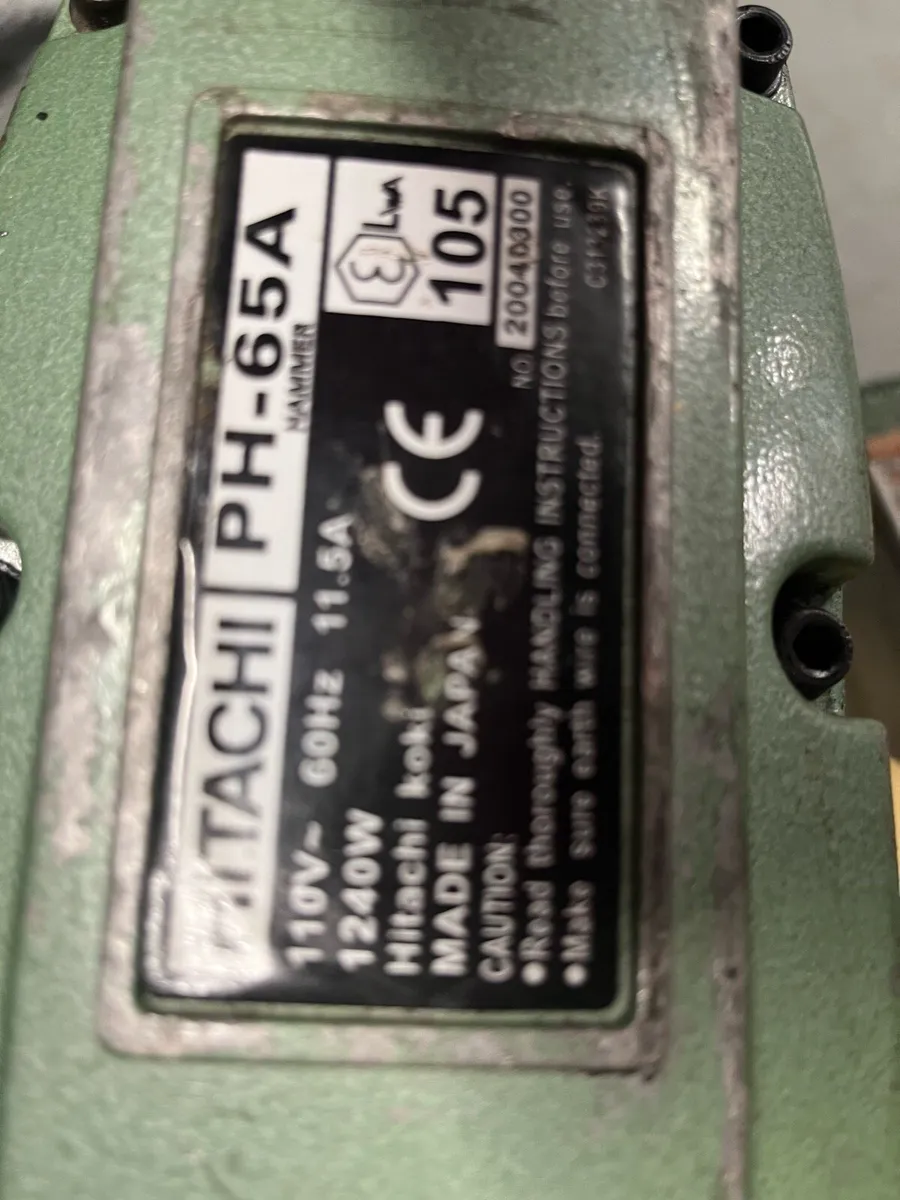 Hitachi Kango Hammer Ph-65A - Image 3