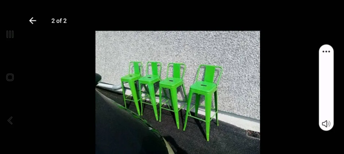 Metal  bar chairs - Image 1