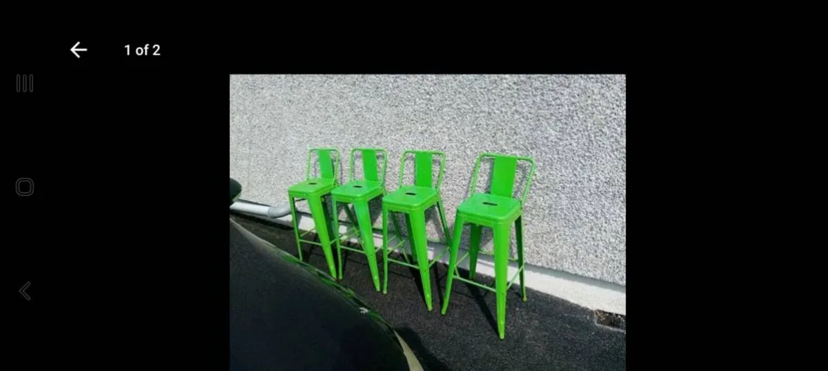 Metal  bar chairs - Image 2