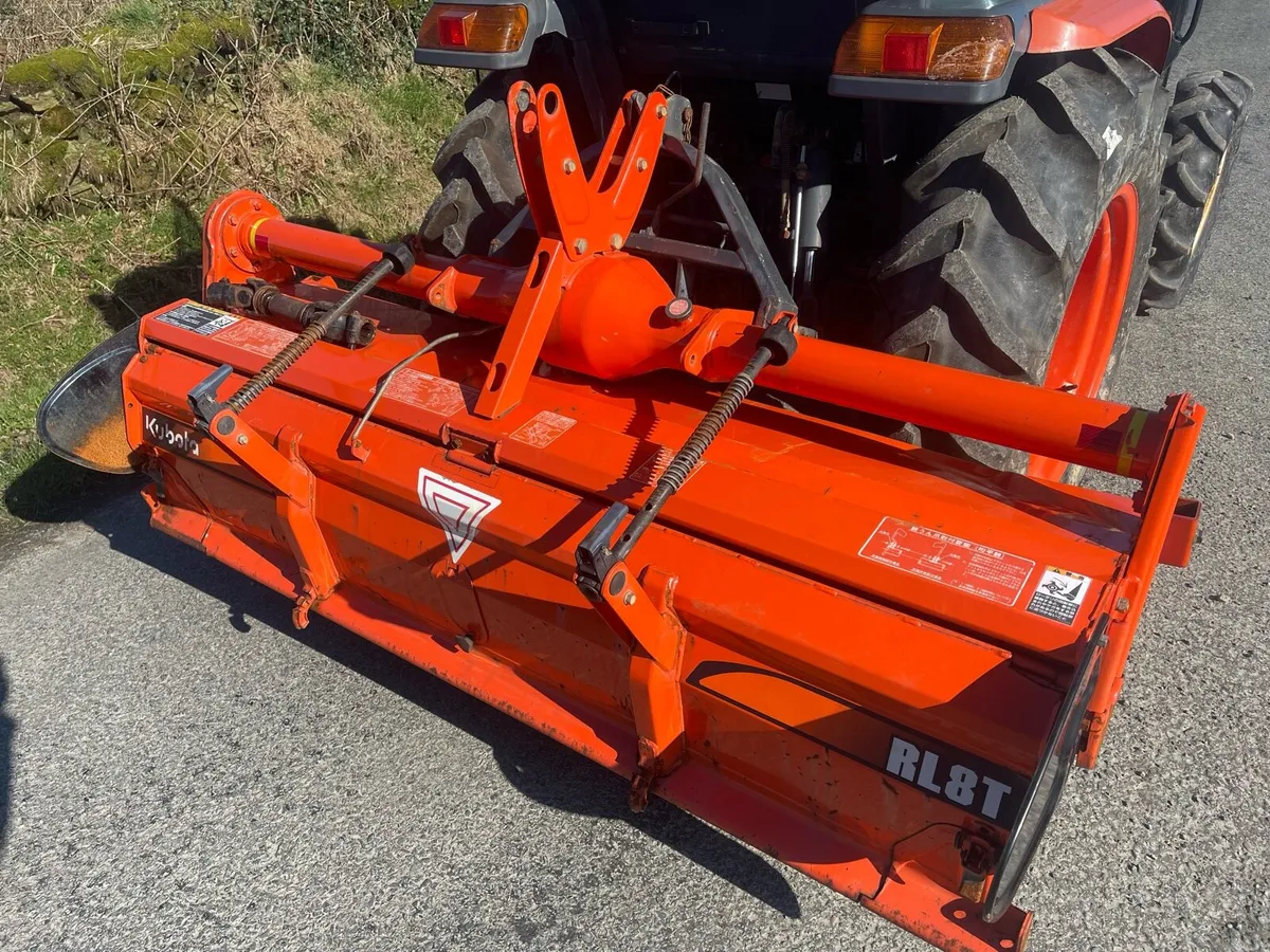 6ft Kubota Rotovator - Image 2