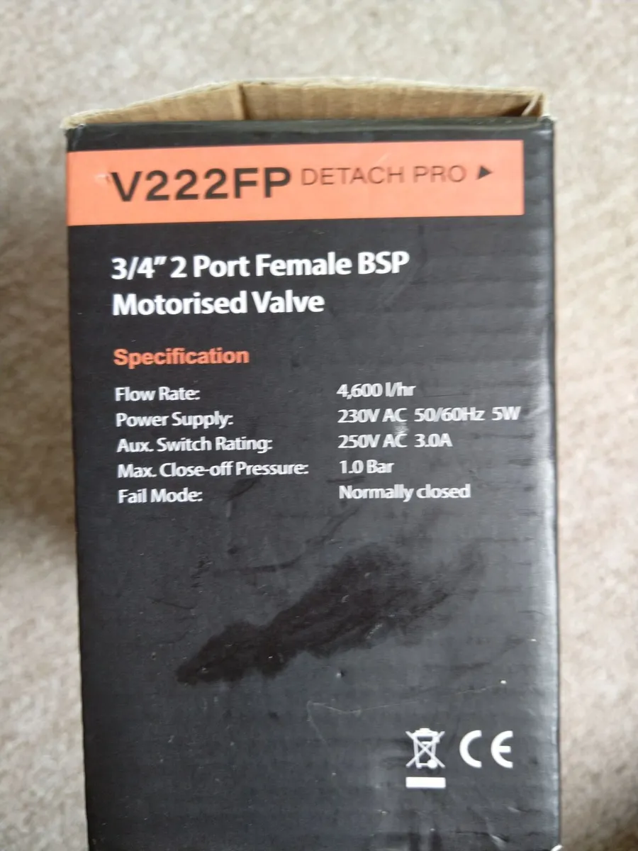 Valve 3/4"BSP Motorised - Image 2