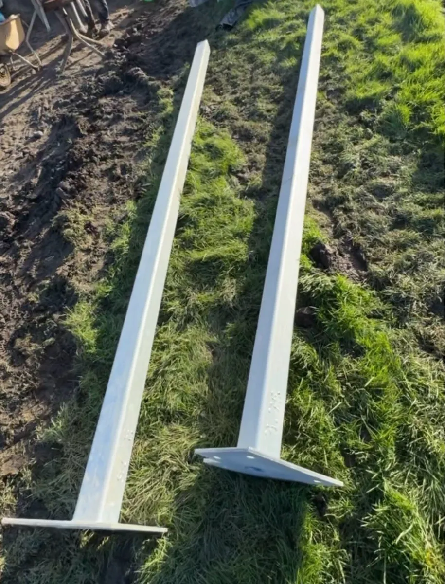 Galvanised Steel Poles/Post 100x100x6mm