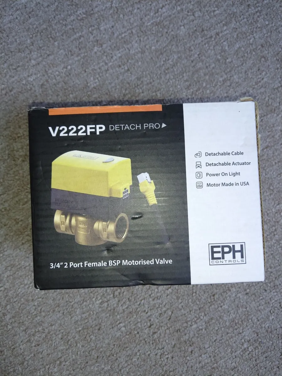 Valve 3/4"BSP Motorised - Image 1