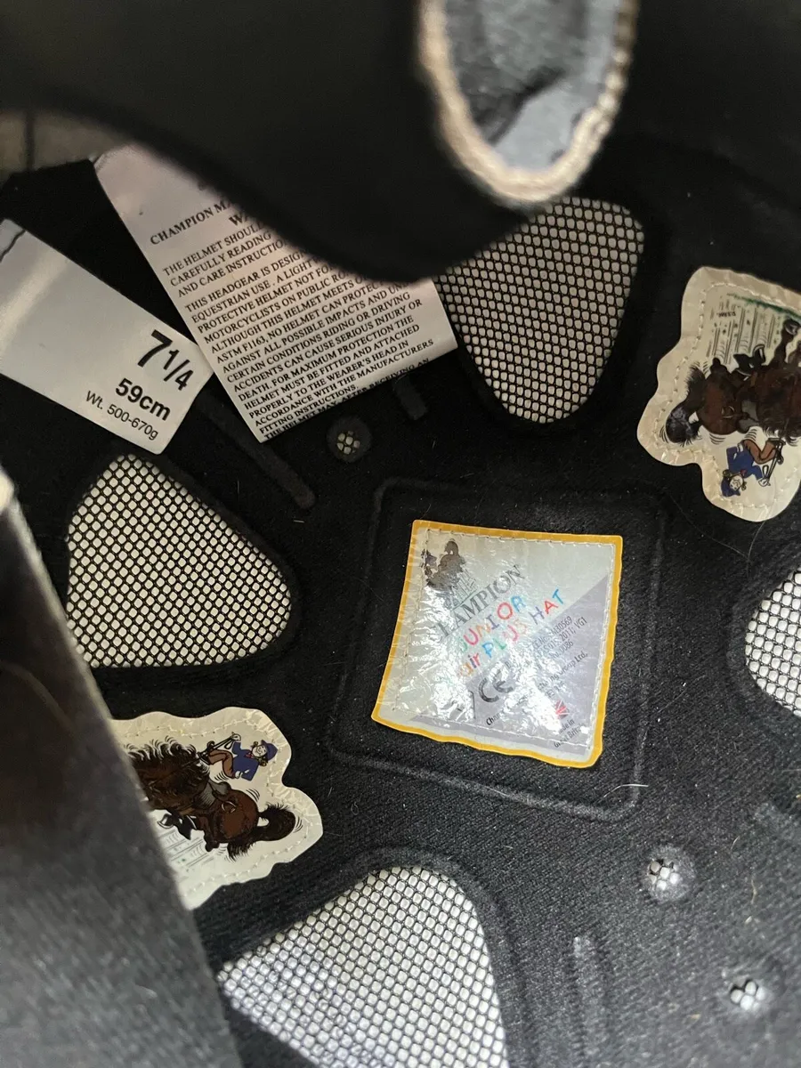 Champion Riding Helmet - 59 cm - Image 3