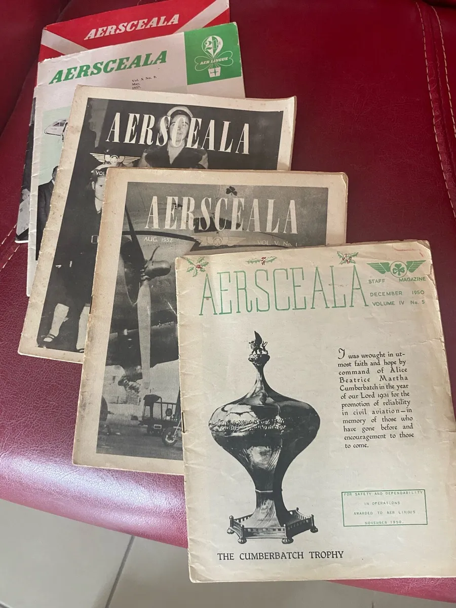 Vintage Copies of Aer Lingus Staff Magazines - Image 1