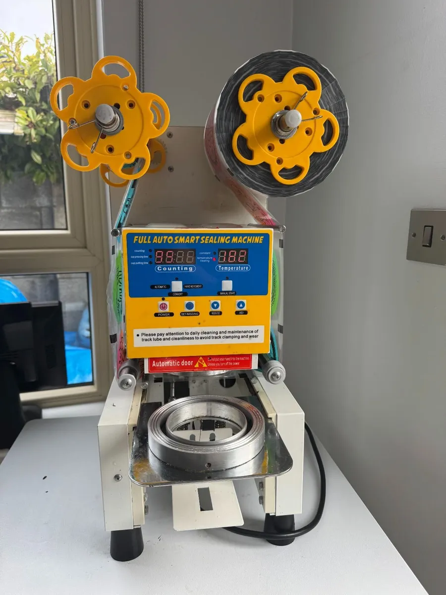 Cup Sealing machine & Water Boiler & Milk Frother - Image 1