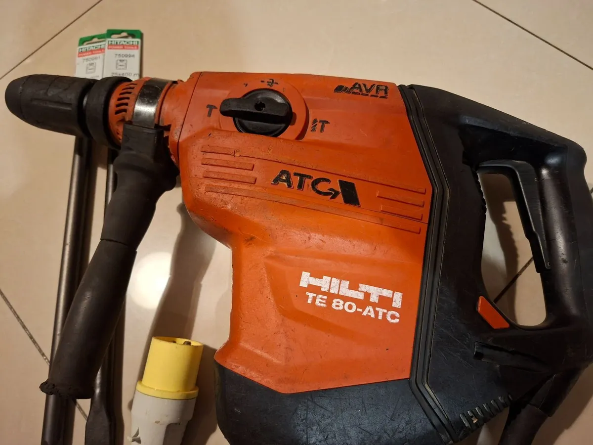 Hilti TE 80-ATC AVR Sds Max 2 Mode 110v - Image 4