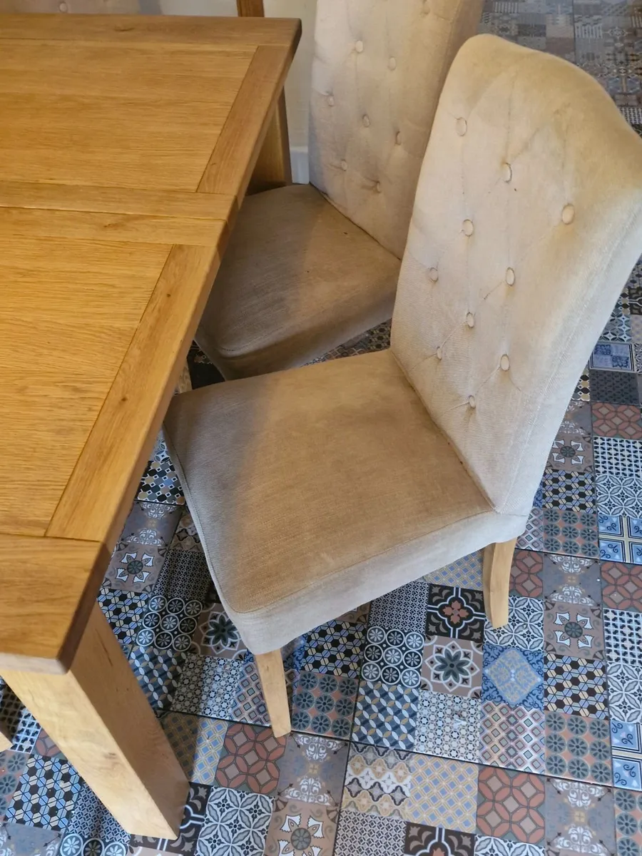 Table and 4 Chairs - Image 2