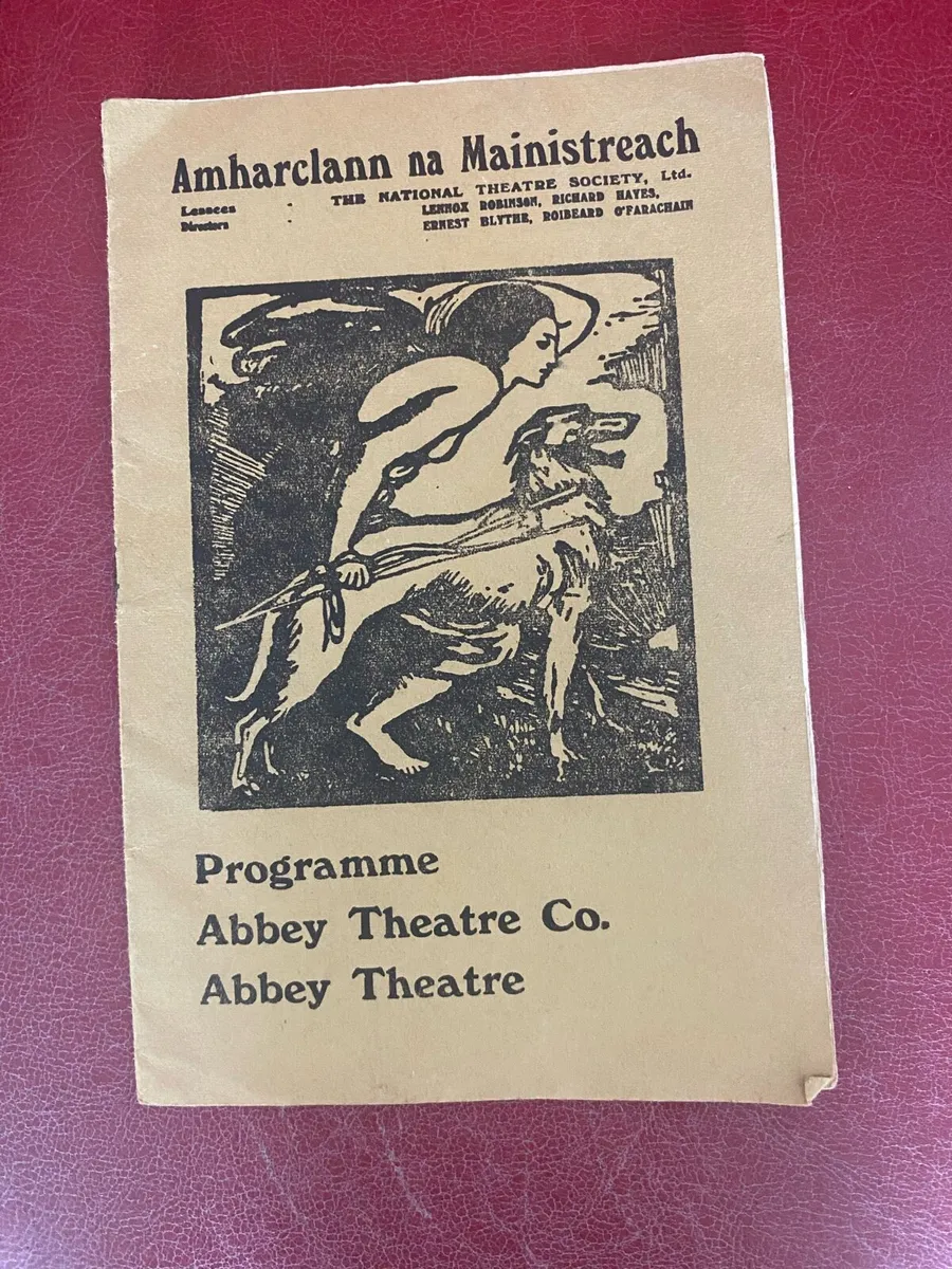 Vintage Abbey Theatre Programme - Image 1