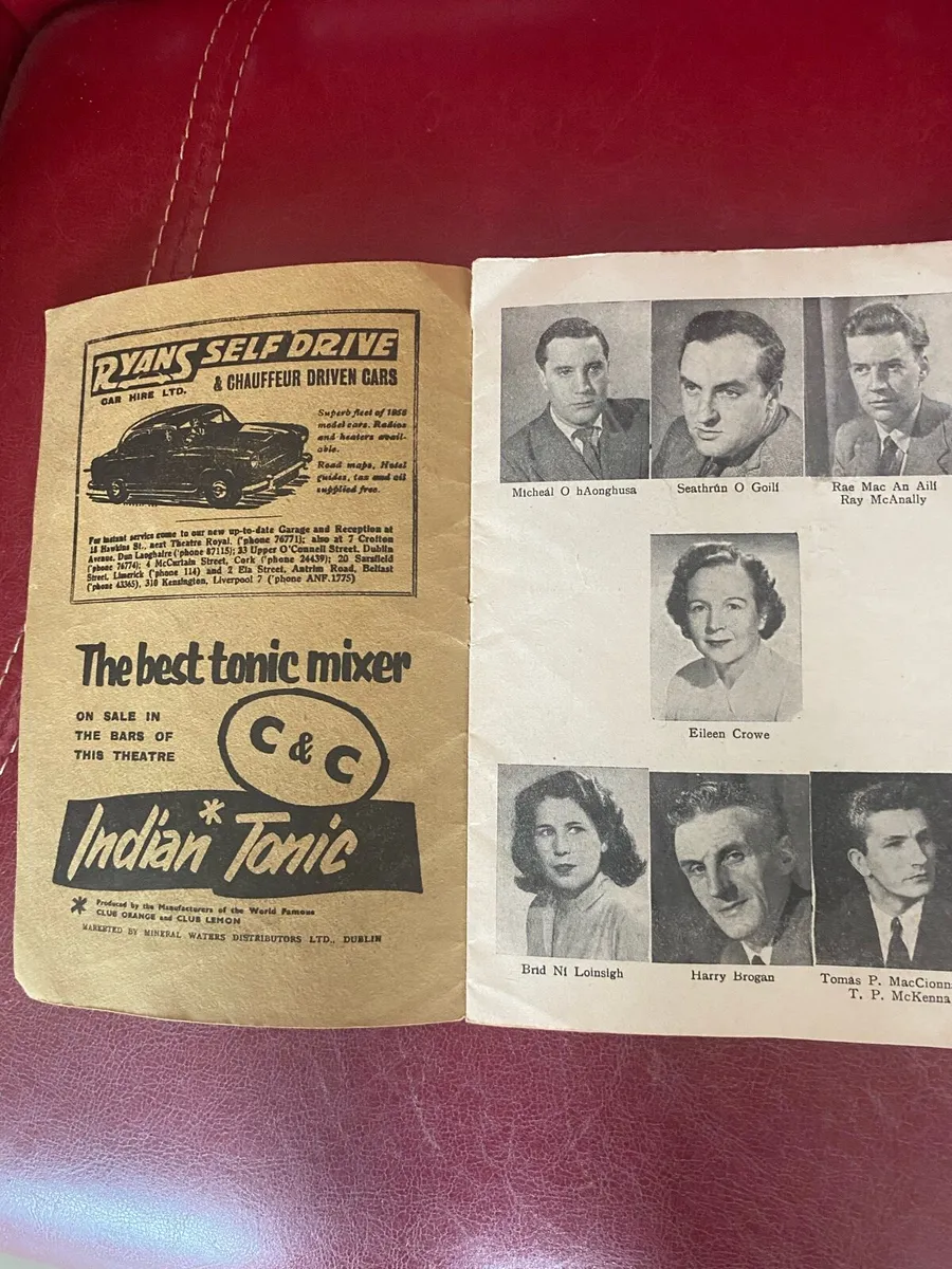 Vintage Abbey Theatre Programme - Image 2