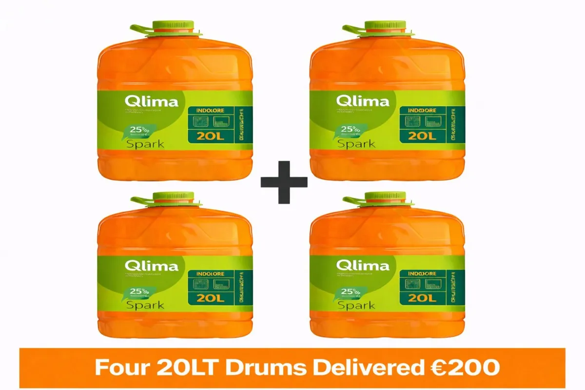 🔥4 × 20 Litre ROLF Paraffin Drums –€200 Delivered - Image 1