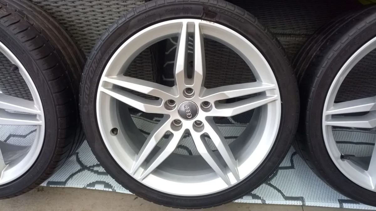 Genuine Audi S-Line Alloy Wheels 19" - Image 4