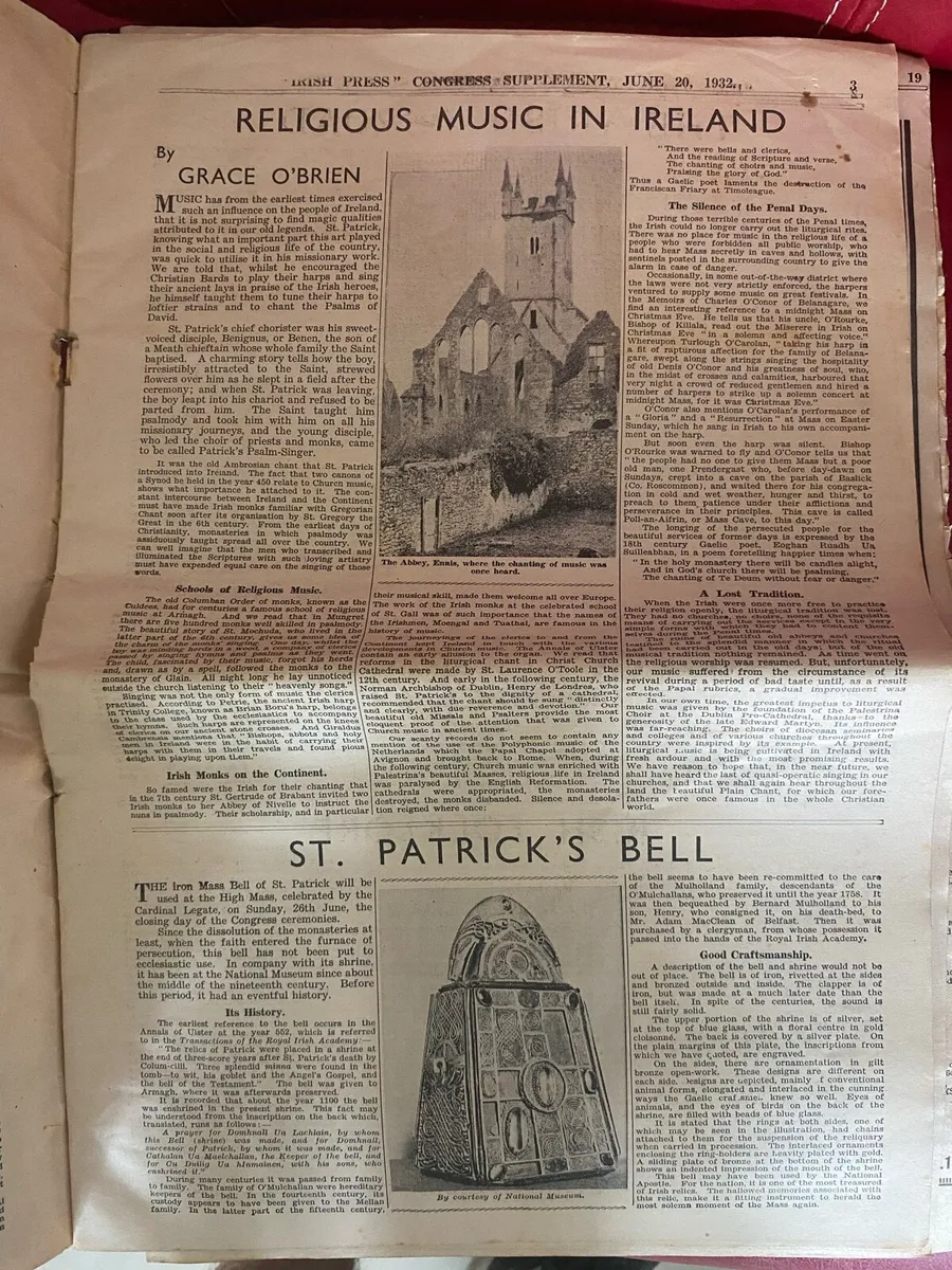Irish Press Souvenir 1932 Eucharistic Congress - Image 3
