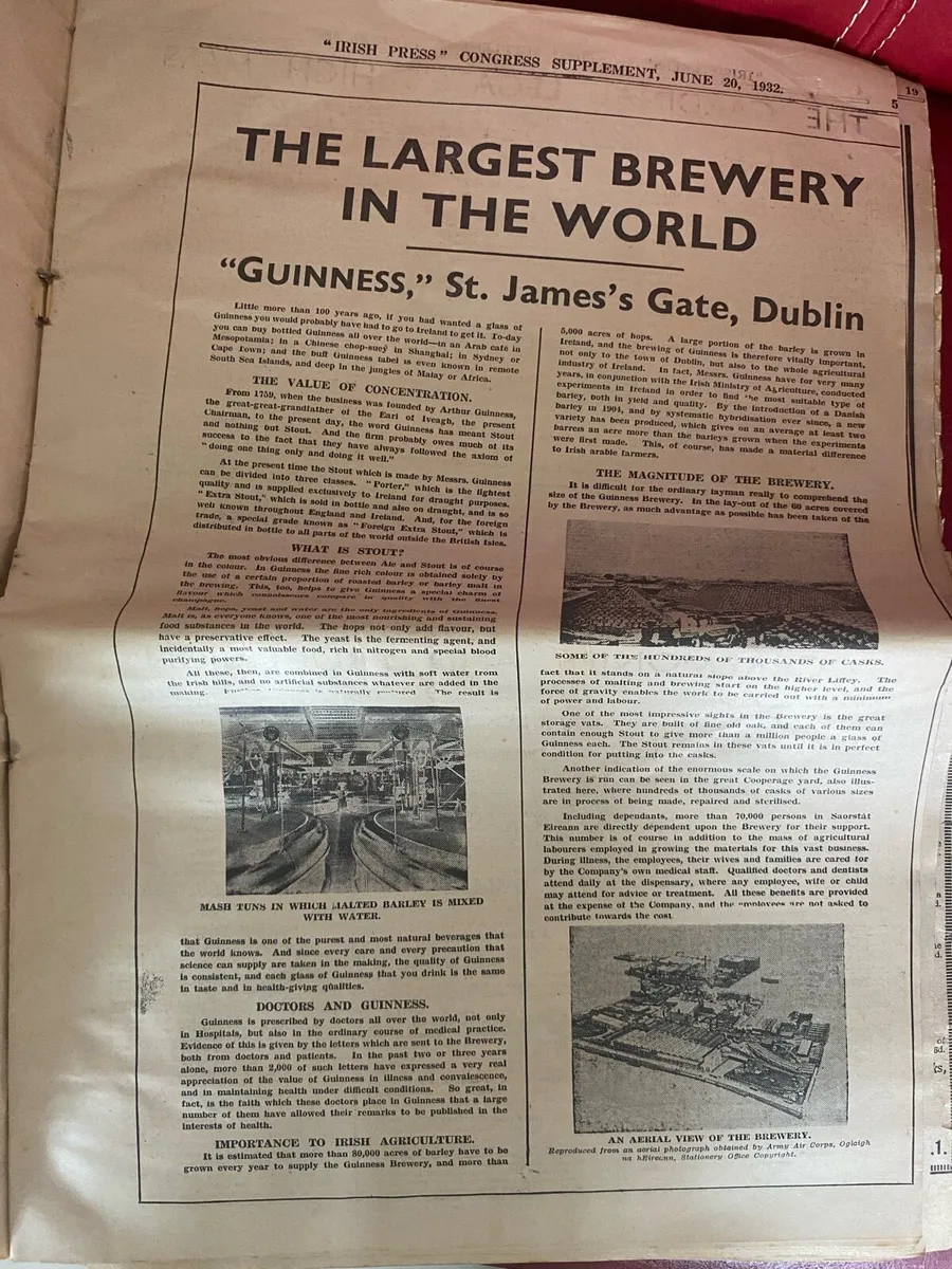 Irish Press Souvenir 1932 Eucharistic Congress - Image 4