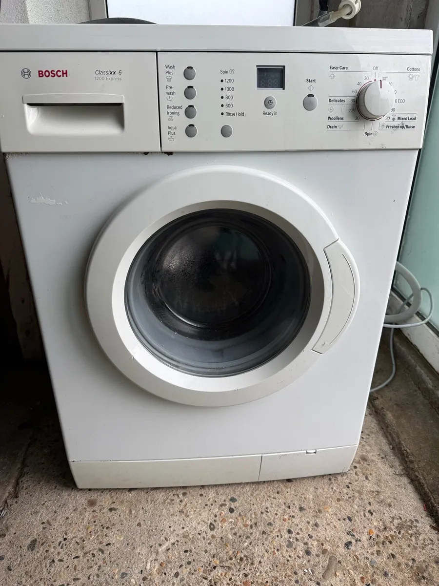 Bosch washing machine ( bearing problem