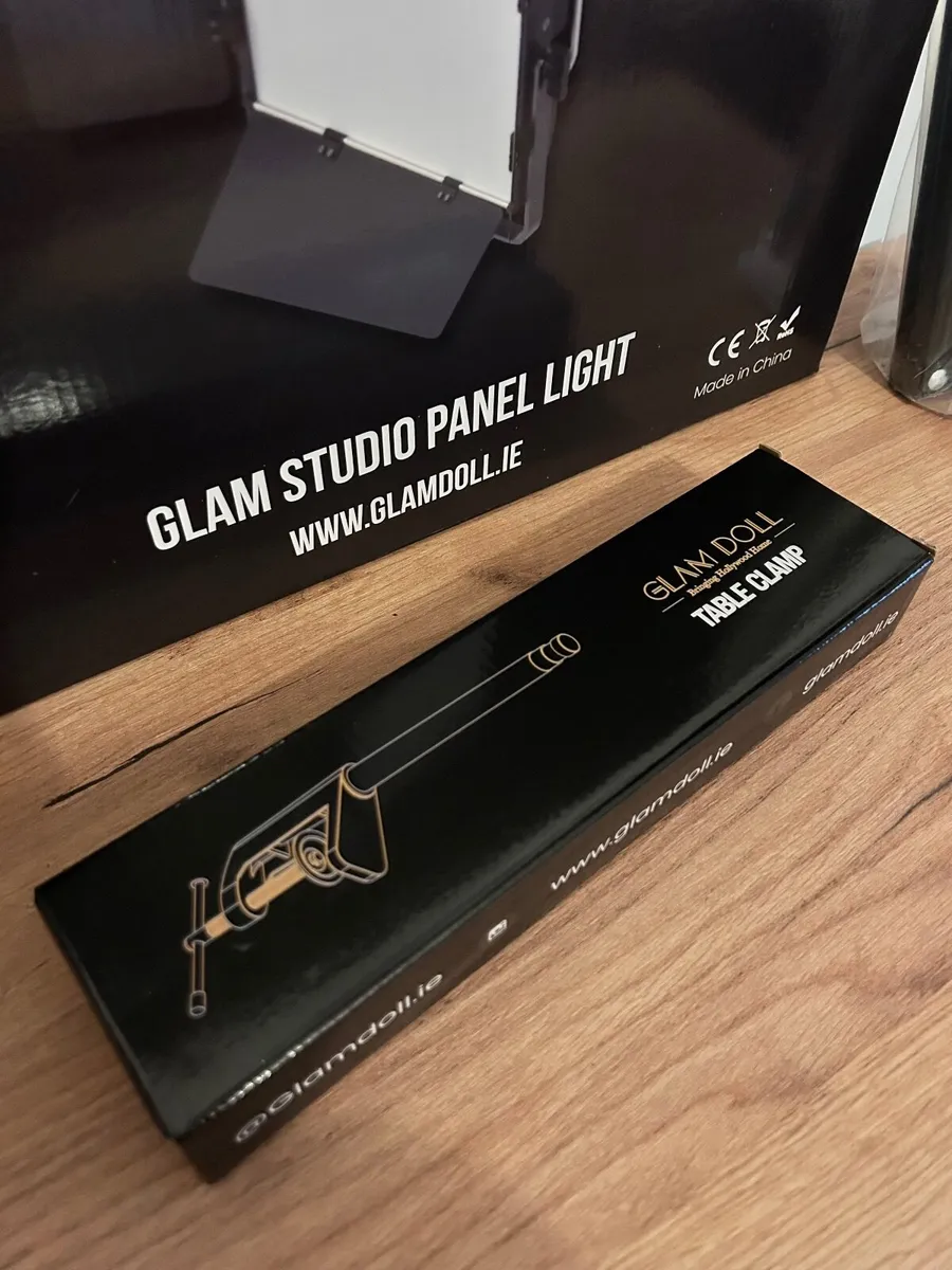 Glamdoll LED makeup studio panel light bundle - Image 2
