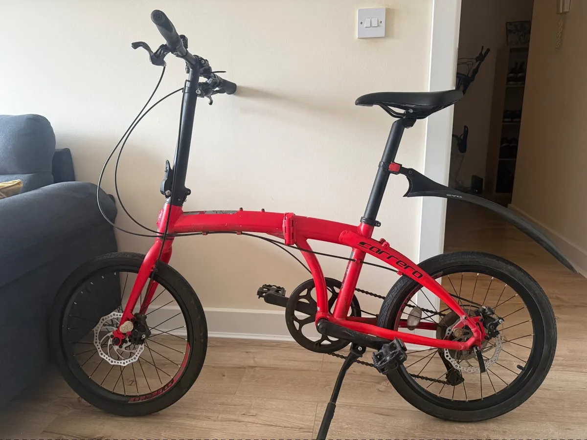 Correro intercity disk 8 fold up bike - Image 1