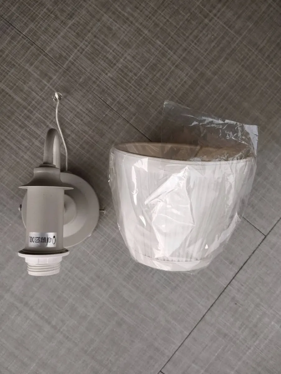 New Laura Ashley Wall Lights, pair - Image 1