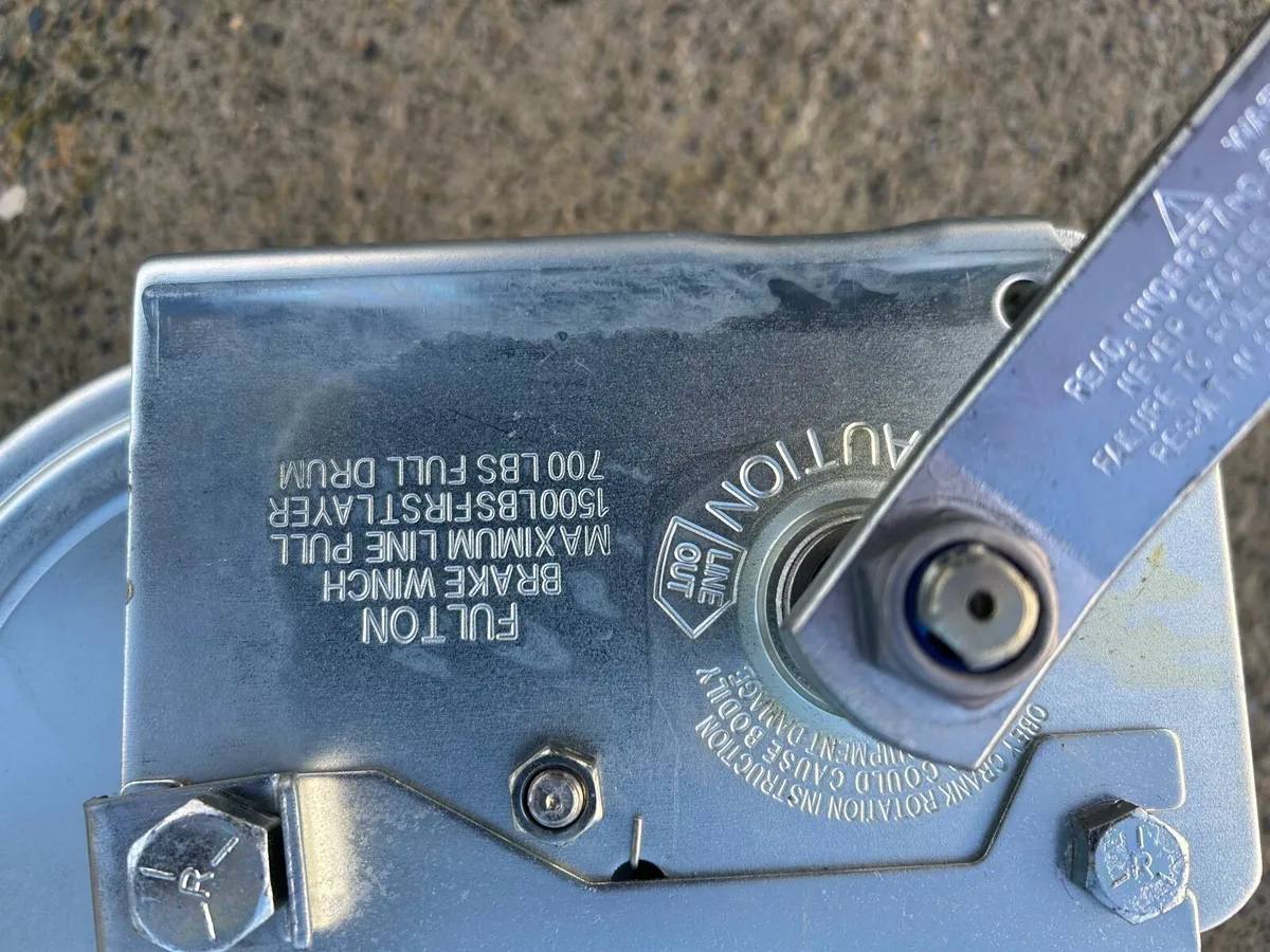 Ham radio Fulton auto break winch new - Image 4