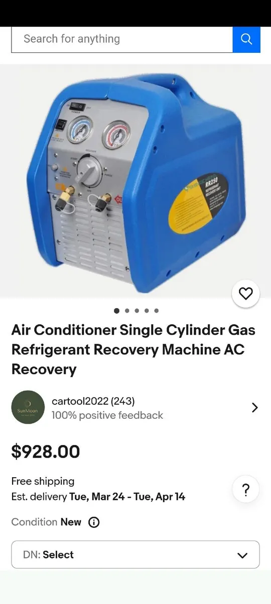 VALUE refrigerant recovery unit - Image 2