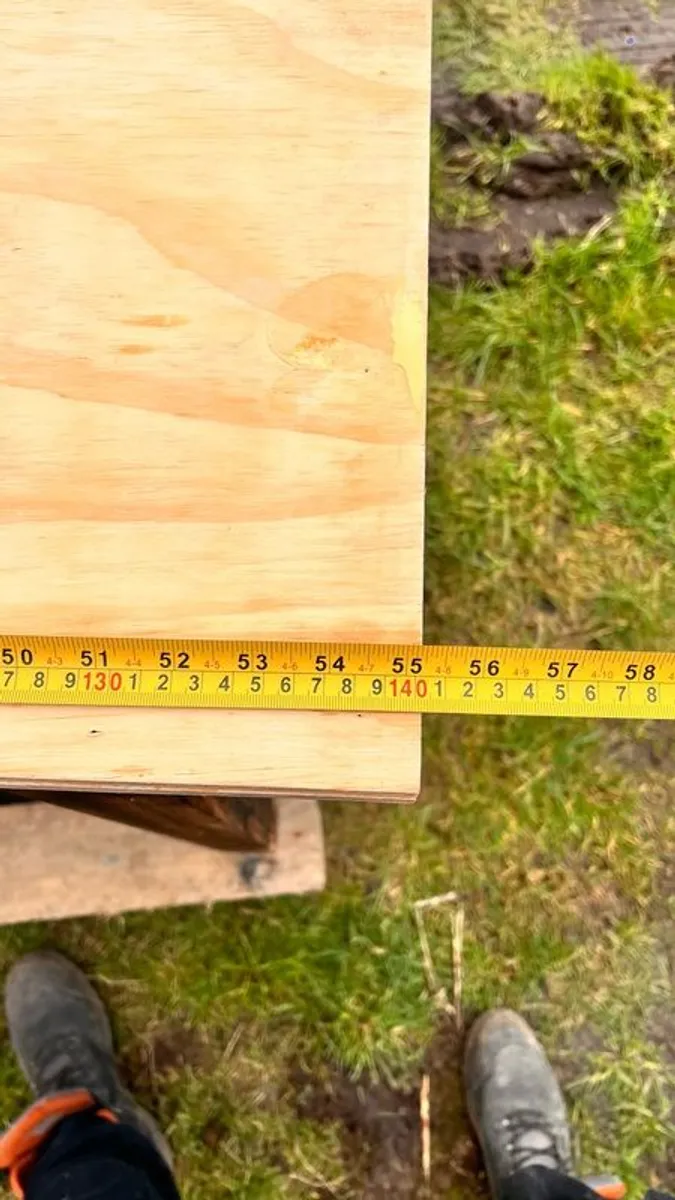 Rustic Workbench / table on castor wheels - Image 4