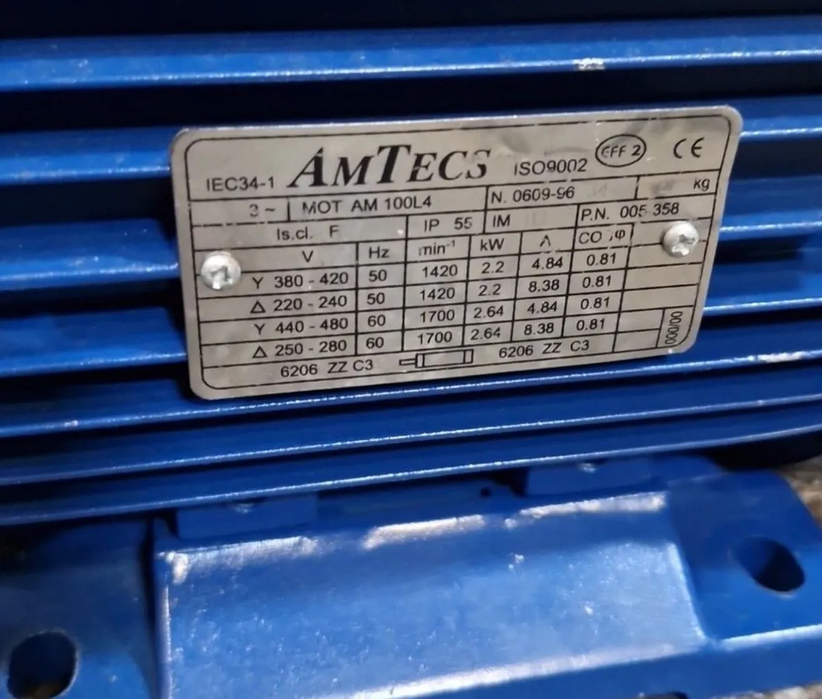 One AMTECS three-phase motor - Image 4