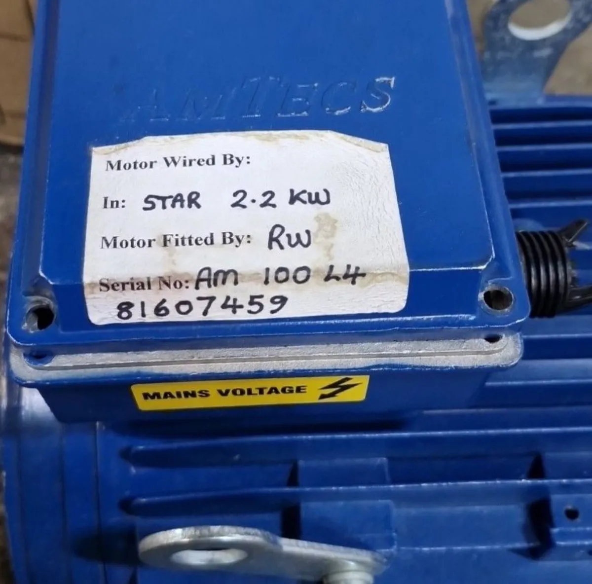 One AMTECS three-phase motor - Image 3