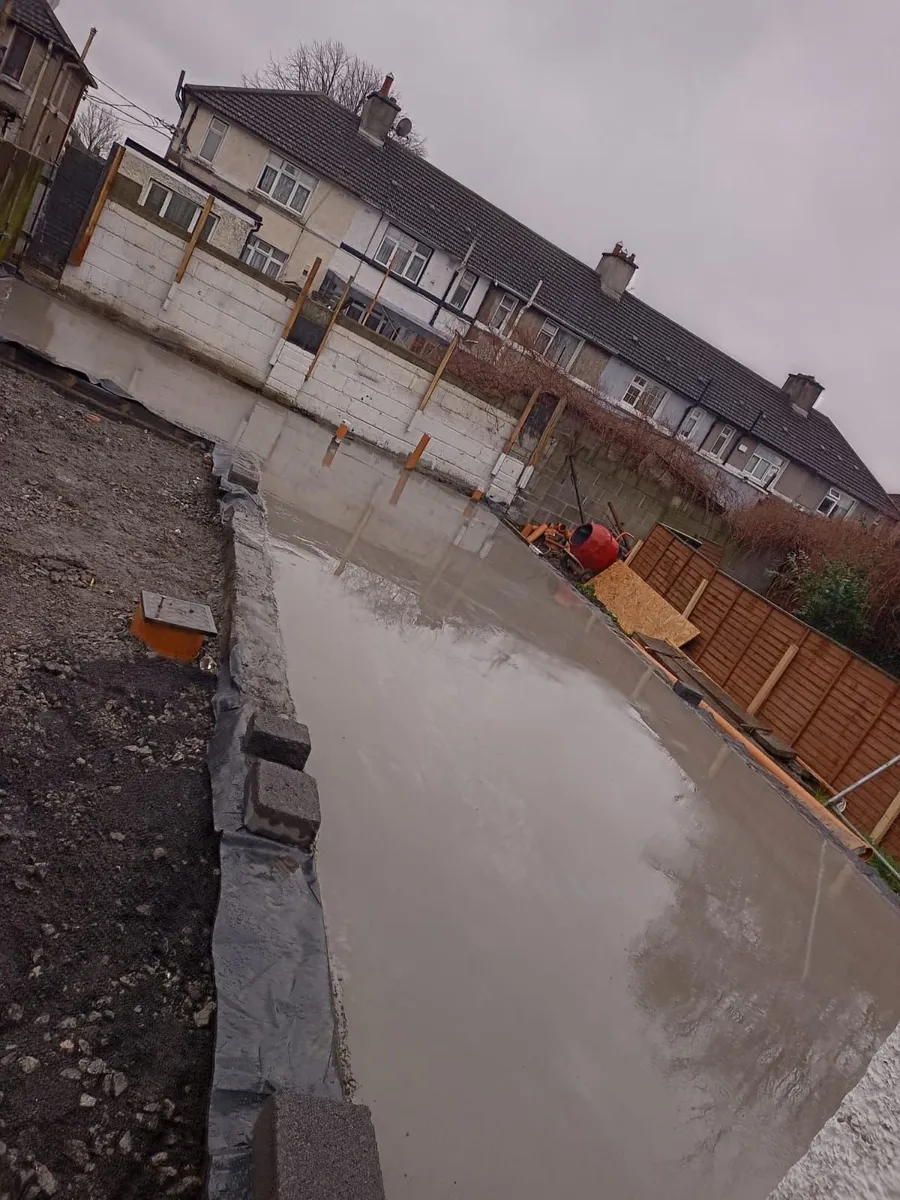 Groundworks and concrete - Image 1