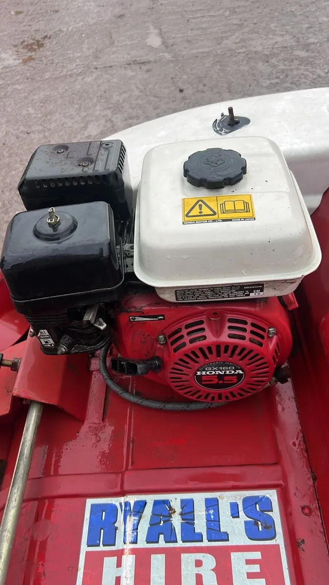 Walk behind Petrol Sweeper & Collector Brush - Image 3