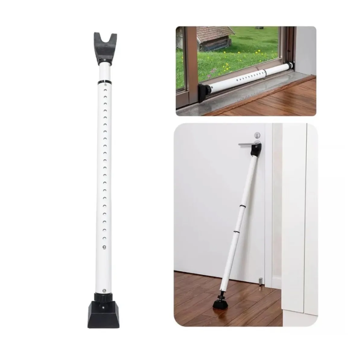 Door / Patio Door Jammer Adjustable Security Bar - Image 1