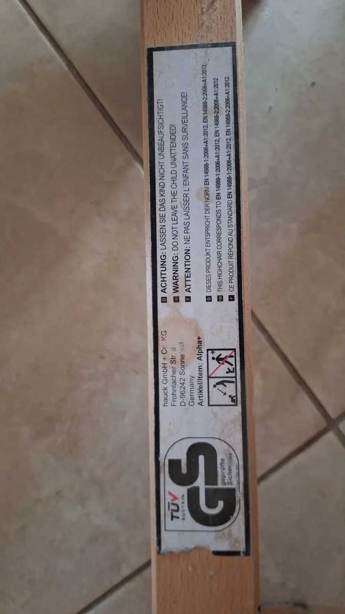 Hauck Kids High Chair - Image 3