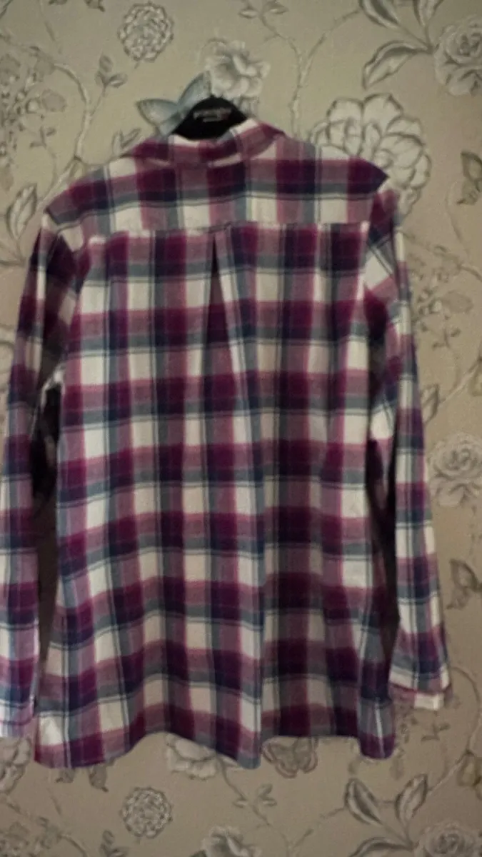 Womens checked shirt - Image 2