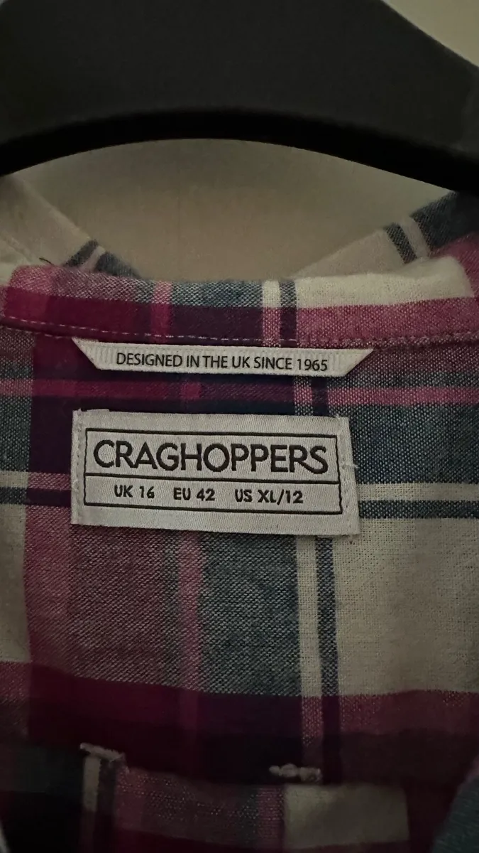 Womens checked shirt - Image 3