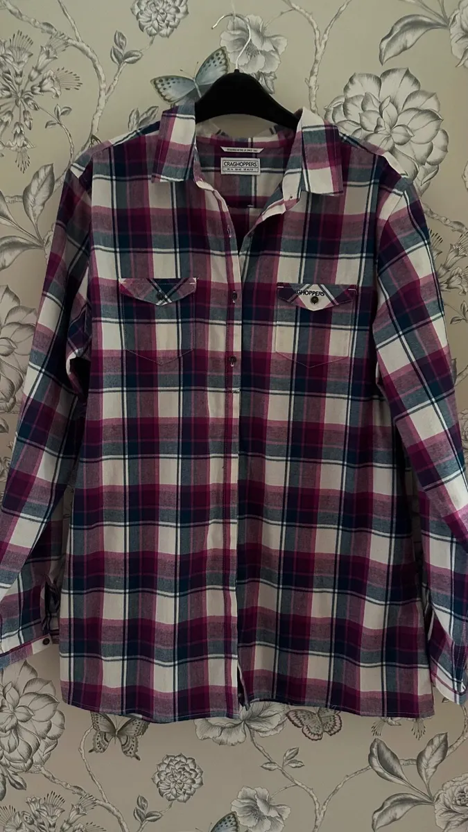 Womens checked shirt - Image 1