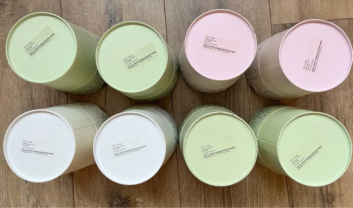 8 metal pots for plants - Image 3