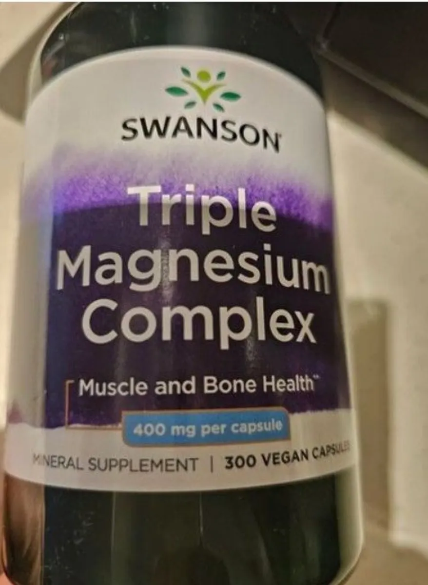 Triple Magnesium Complex, 400 mg, 300 Vegan Capsul - Image 4