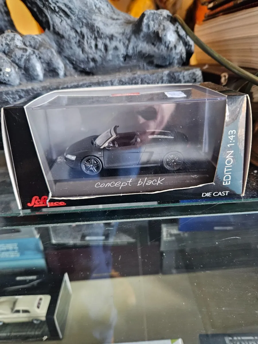 Corgi Schuco Audi R8 Concept Black - Image 2