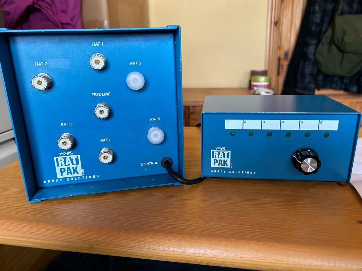 Ham/ cb radio rat pac remote antenna switch new - Image 3