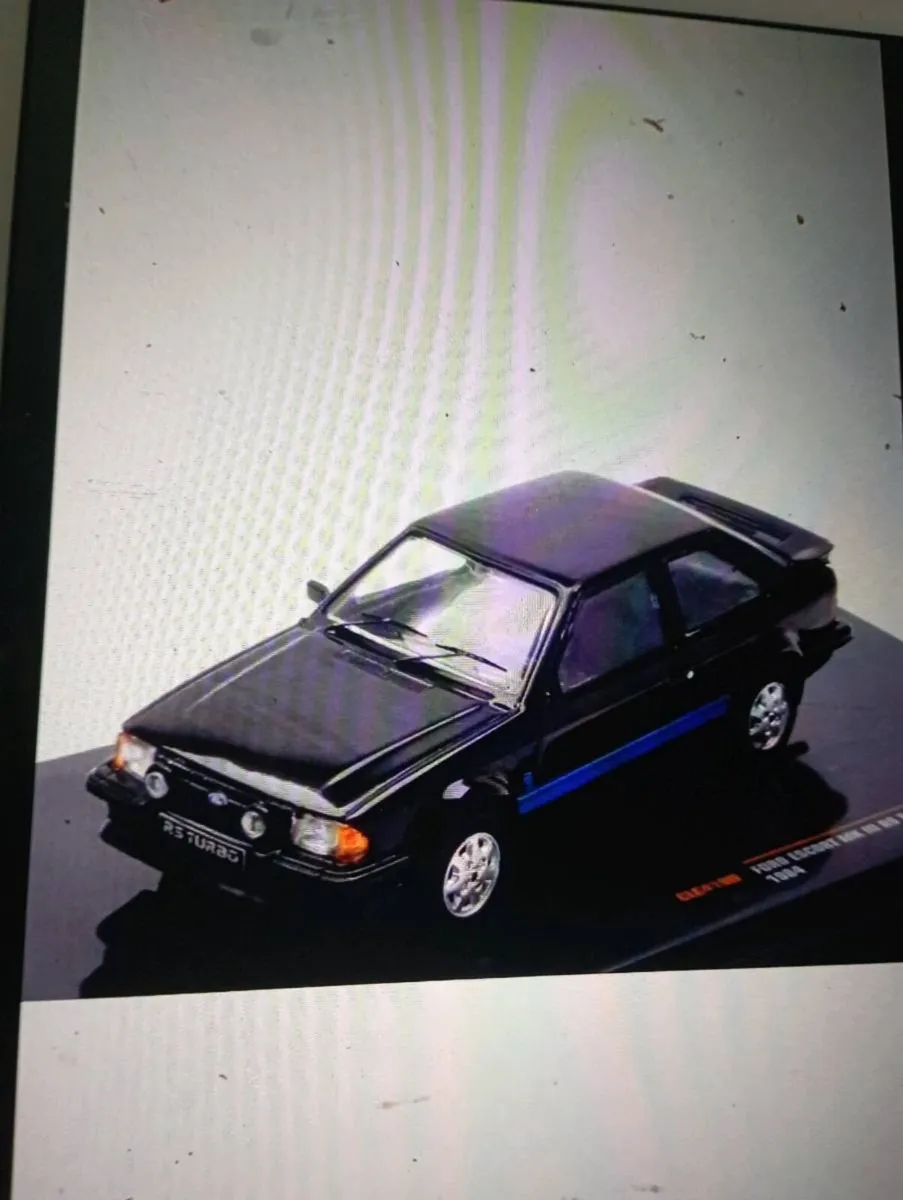 IXO 1984 FORD ESCORT MK3 RS TURBO MODLE CAR - Image 3