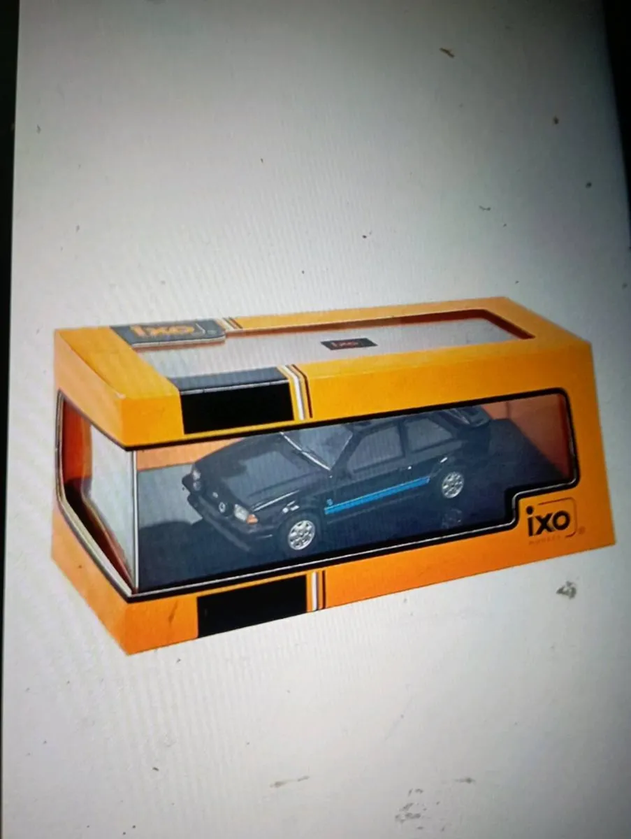 IXO 1984 FORD ESCORT MK3 RS TURBO MODLE CAR - Image 1
