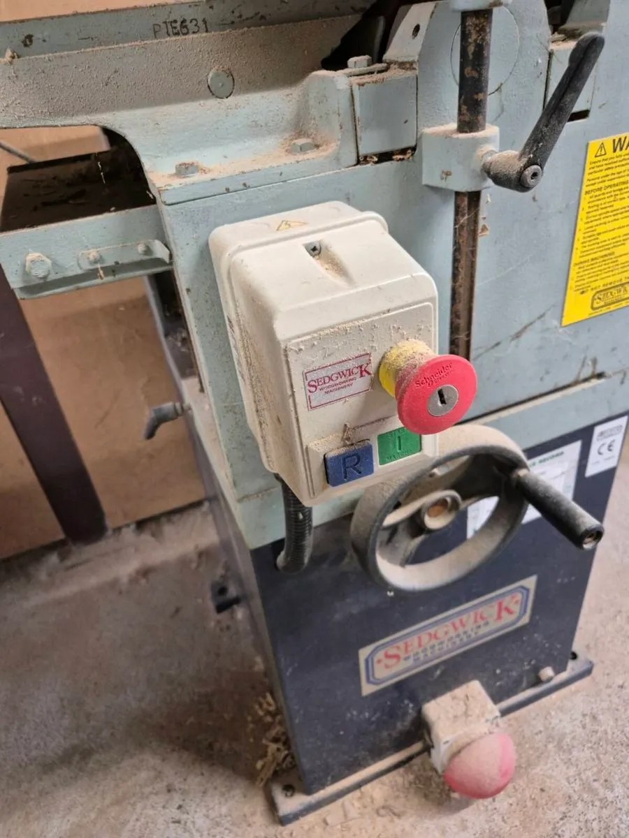 Sedgewick Planer Thicknesser - Image 3