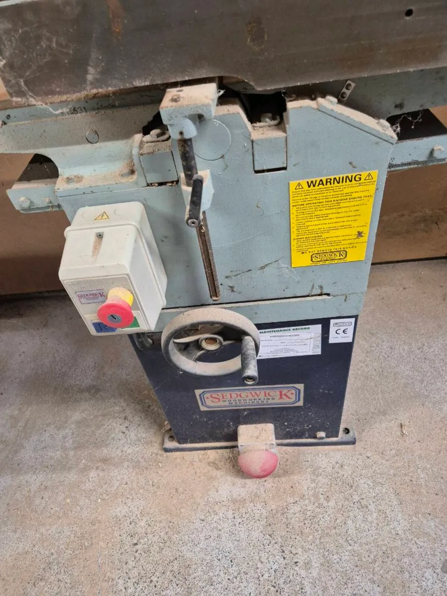 Sedgewick Planer Thicknesser - Image 4