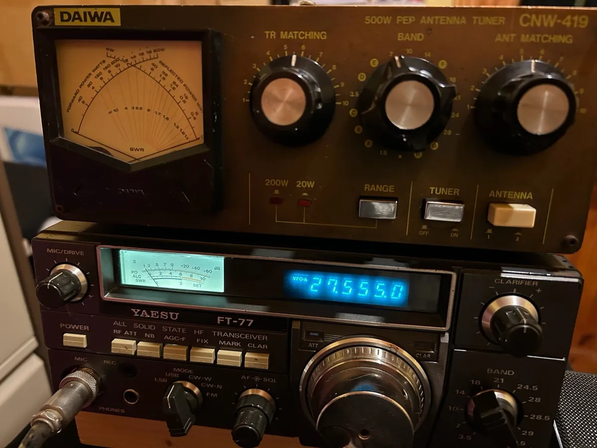 Cb radio Yaesu FT 77 in good condition - Image 3