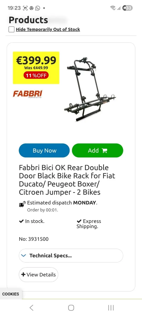 ***Bike rack*** - Image 2