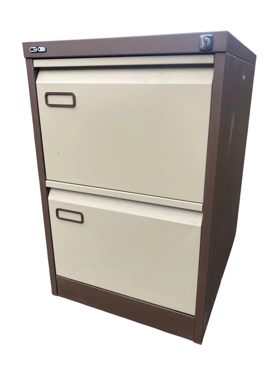 Filing Cabinet - 2 Drawer - Image 2