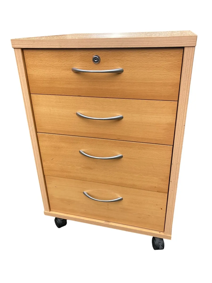 Office Cabinet - Stationary Drawers - Image 1