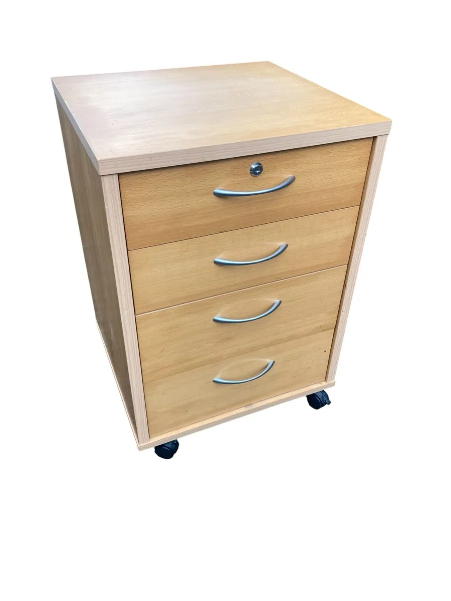 Office Cabinet - Stationary Drawers - Image 3