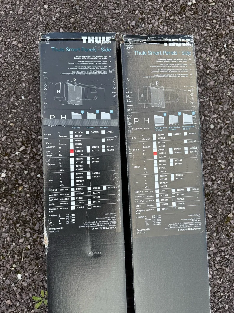 Caravan Thule side awnings - Image 3