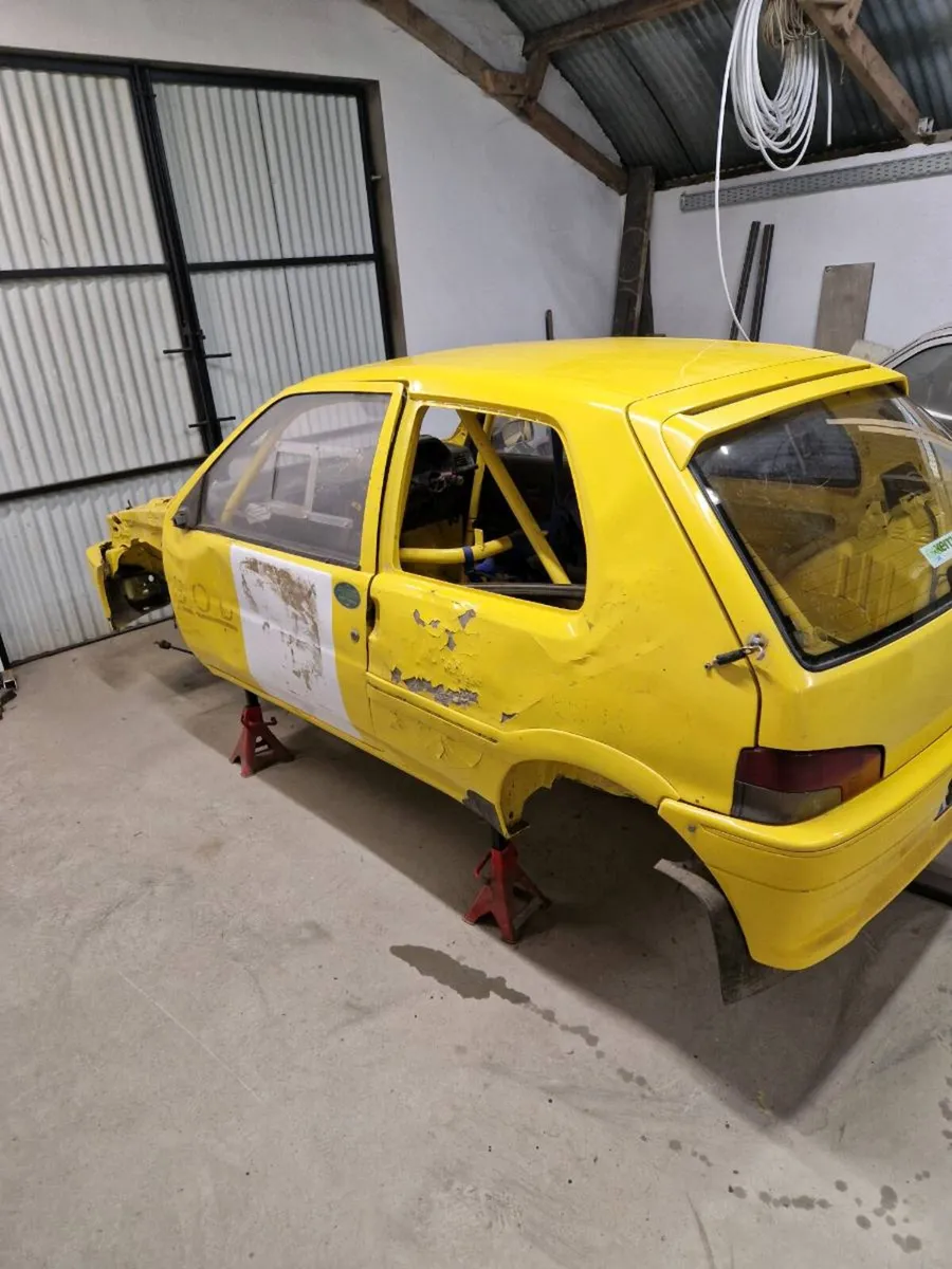 Peugeot 106 xsi rally car shell.. - Image 1