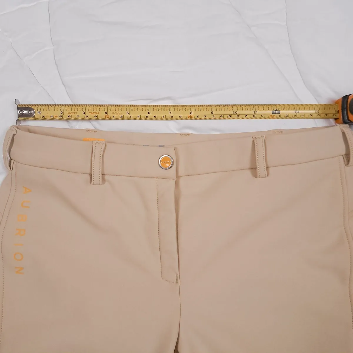 Aubrion Beige Equestrian Jodhpurs Breeches 12UK - Image 4
